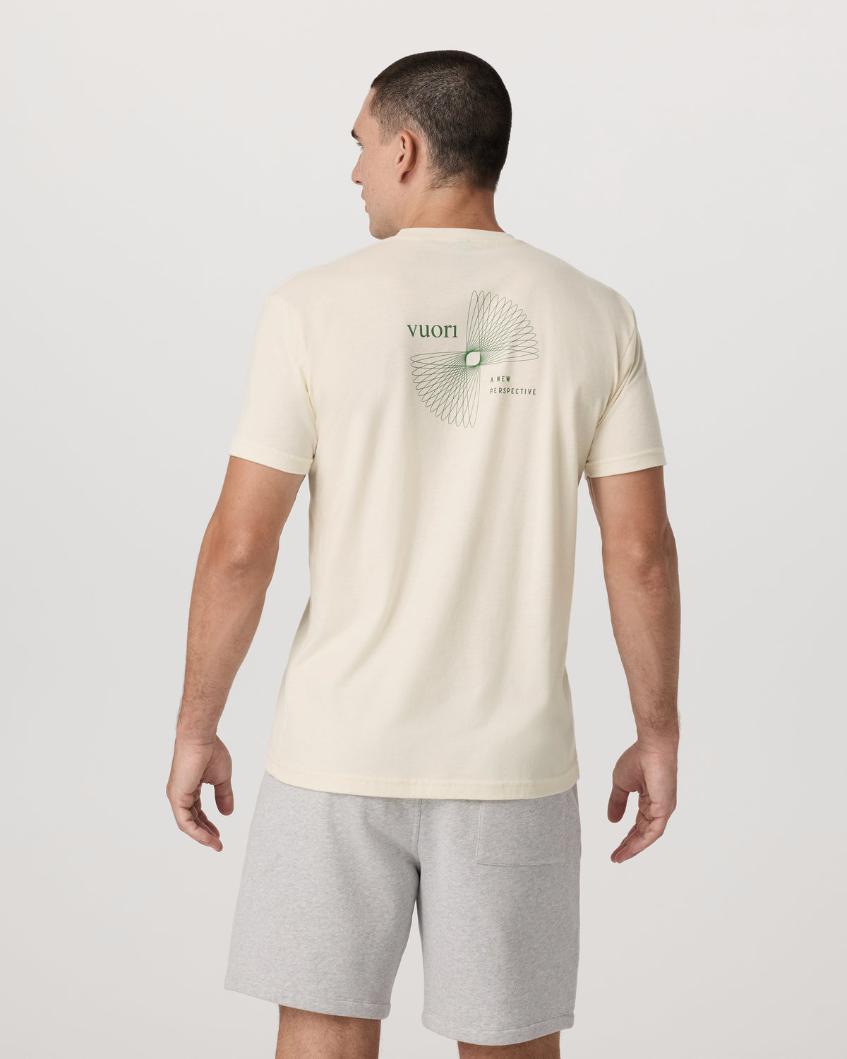 Vuori Vortex Tee Men's Natural Performance T-Shirt