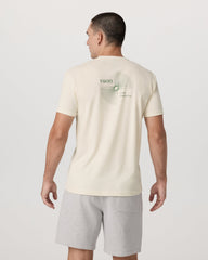 Vuori Vortex Tee Men's Natural Performance T-Shirt