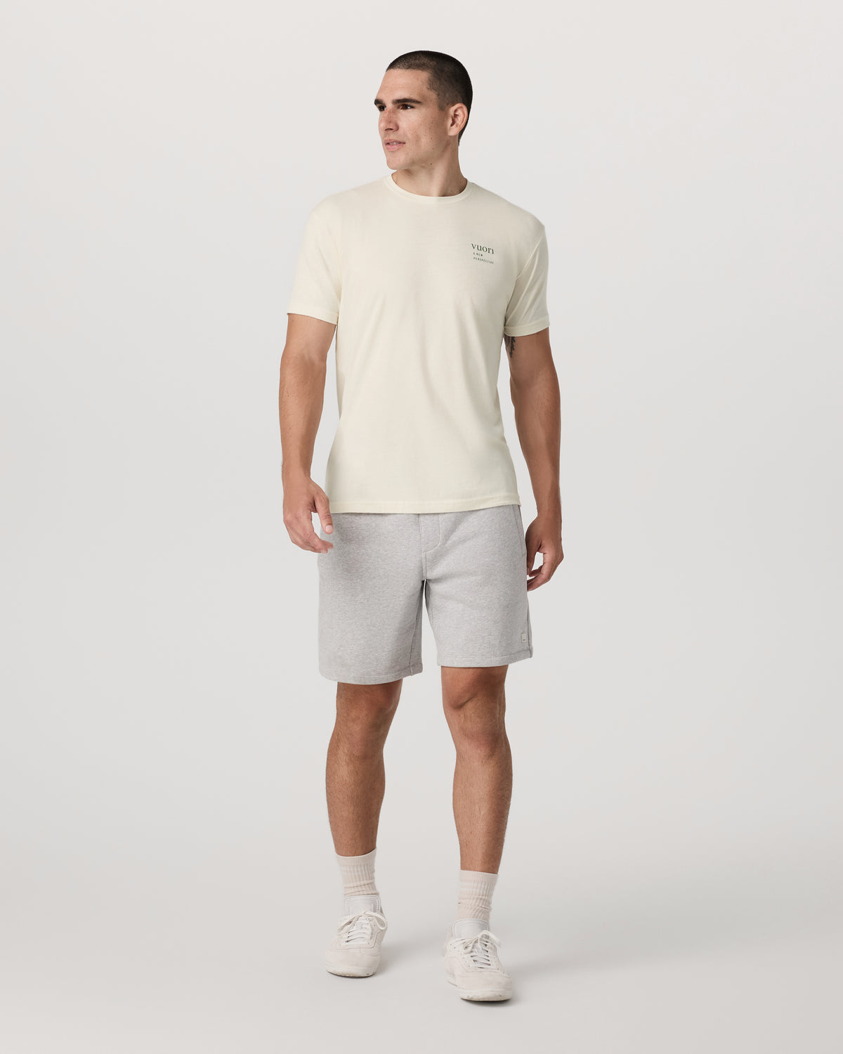 Vuori Vortex Tee Men's Natural Performance T-Shirt