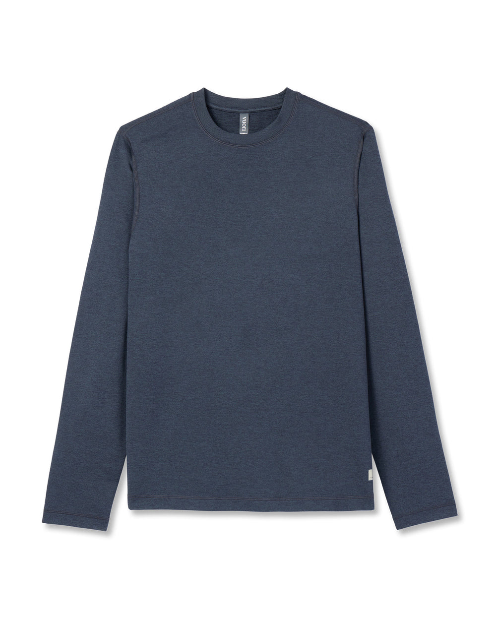 Vuori Long Sleeve Ponto Performance Tee Midnight Heather