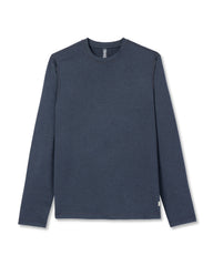 Vuori Long Sleeve Ponto Performance Tee Midnight Heather