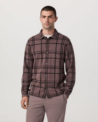Vuori Seaview Plaid Button Down Shirt Men's Huckleberry Shirt