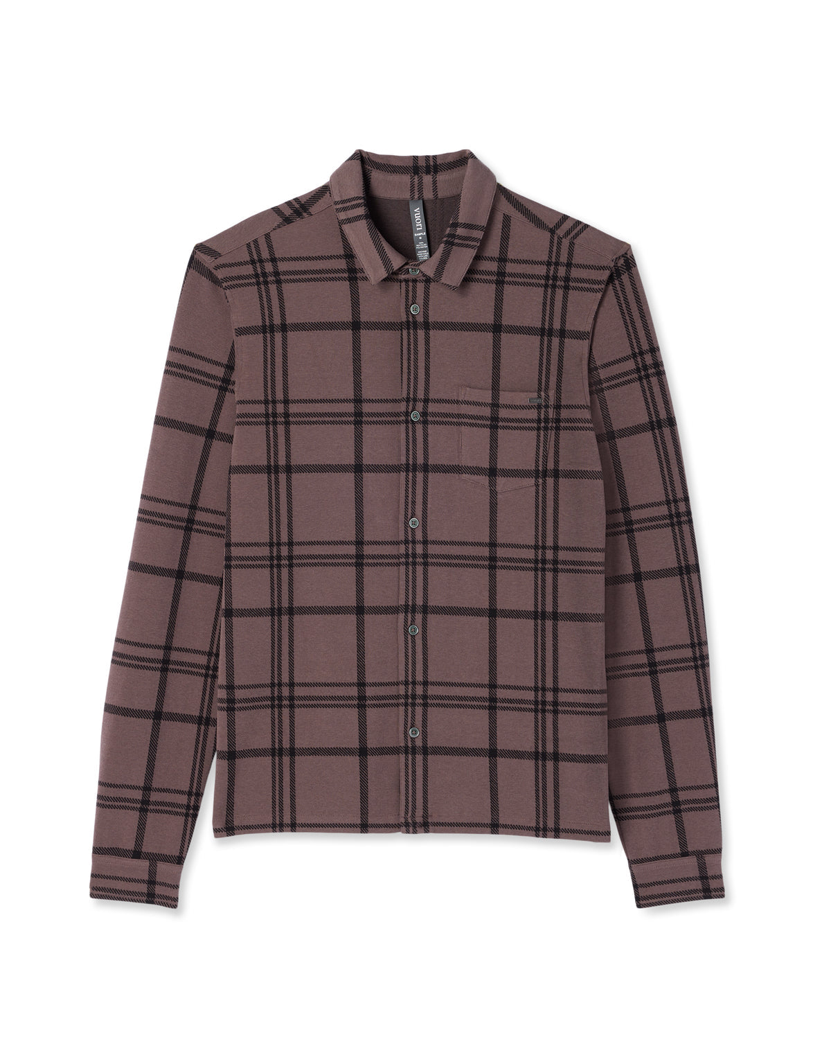 Vuori Seaview Plaid Button Down Shirt Men's Huckleberry Shirt