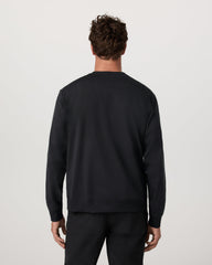 Vuori Long Sleeve Coronado Henley - Relaxed Black Heather