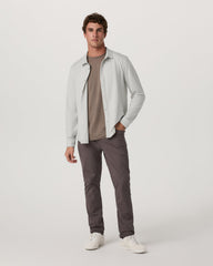 Vuori Men's Long Sleeve Ponto Button Down Salt Heather
