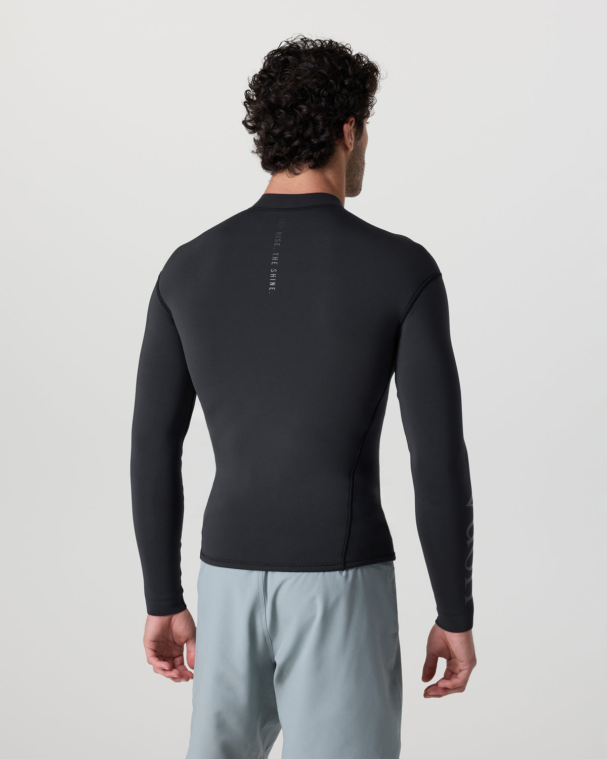 Vuori Long Sleeve Yulex Wetsuit Top Washed Black