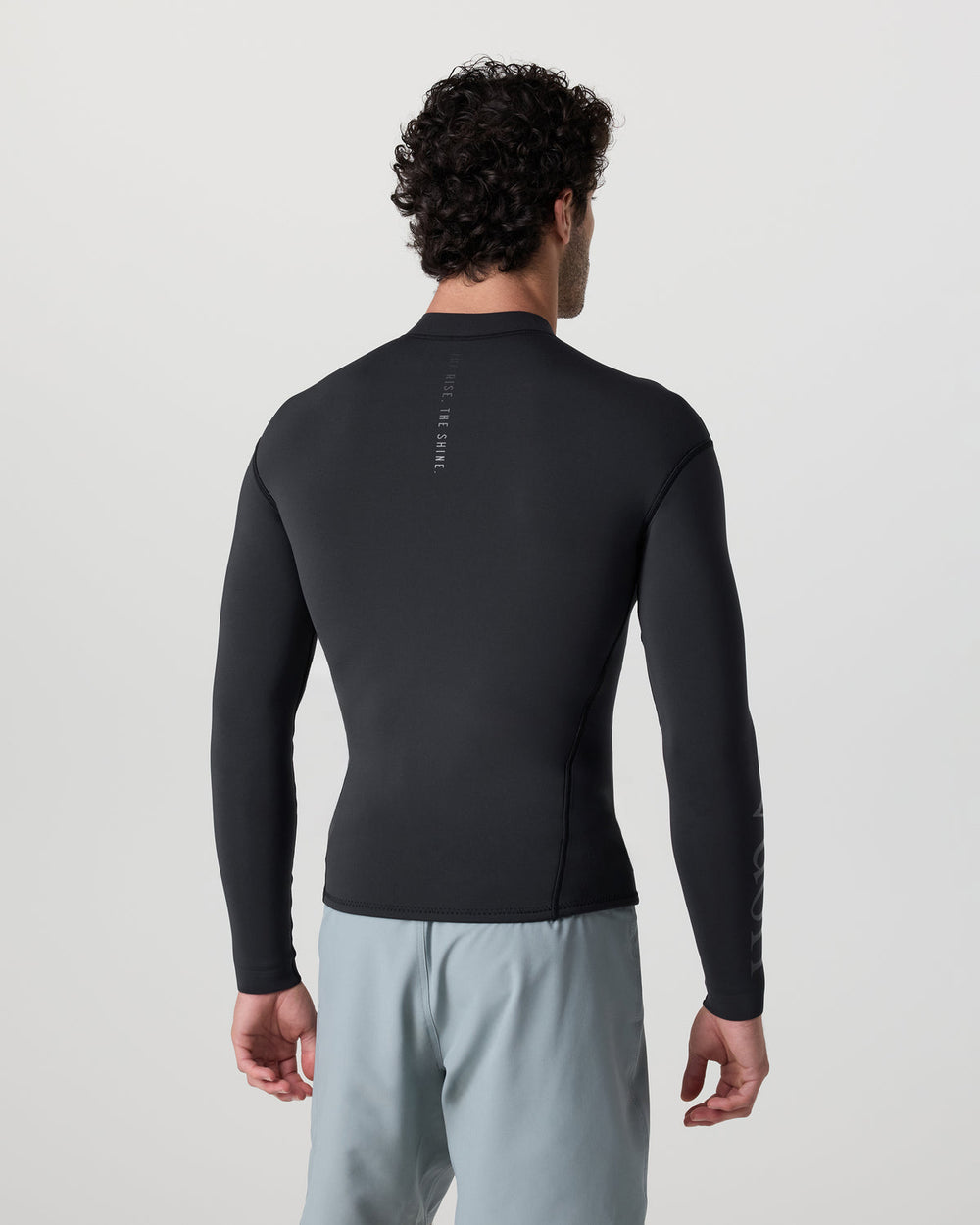 Vuori Long Sleeve Yulex Wetsuit Top Washed Black