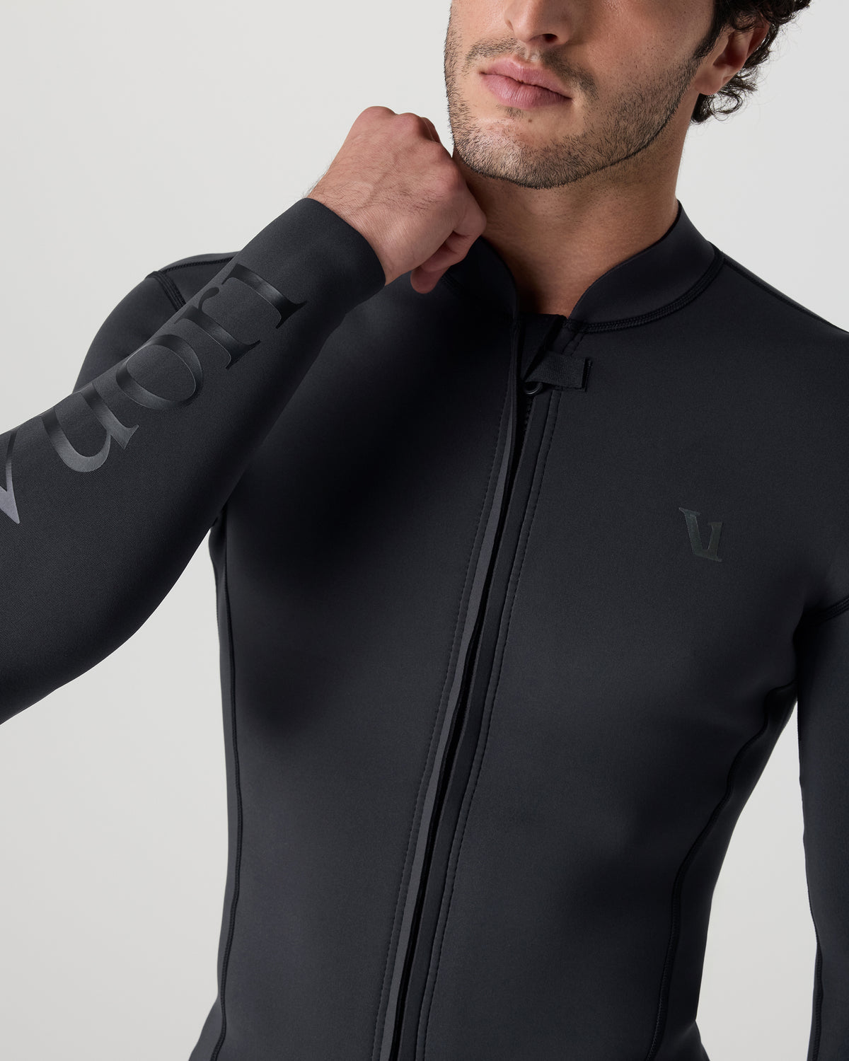 Vuori Long Sleeve Yulex Wetsuit Top Washed Black