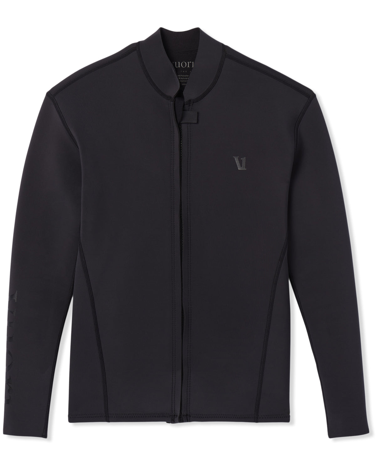 Vuori Long Sleeve Yulex Wetsuit Top Washed Black