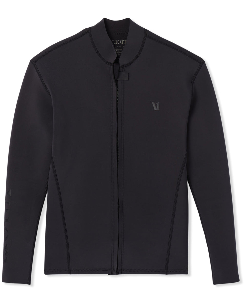 Vuori Long Sleeve Yulex Wetsuit Top Washed Black