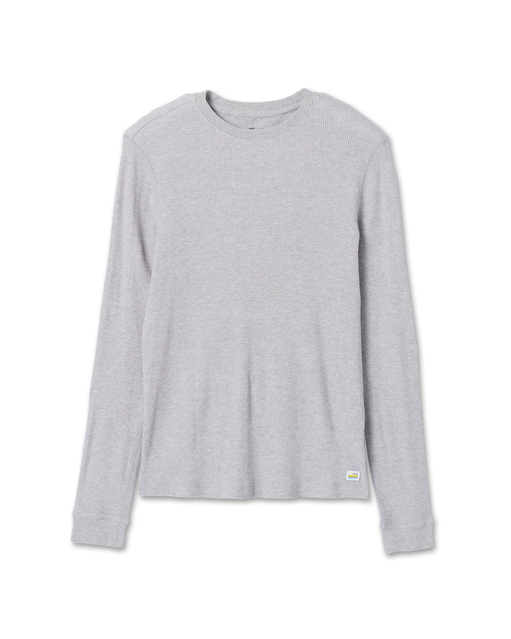 Vuori Waffle Crew Men's Light Grey Thermal Shirt
