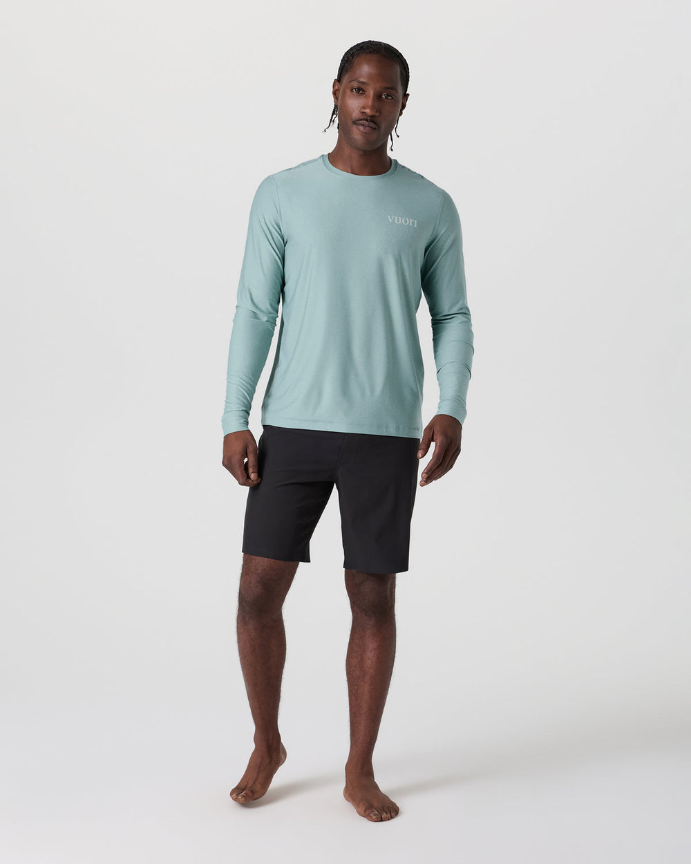 Vuori Uluwatu UPF Long Sleeve Sea Spray Heather