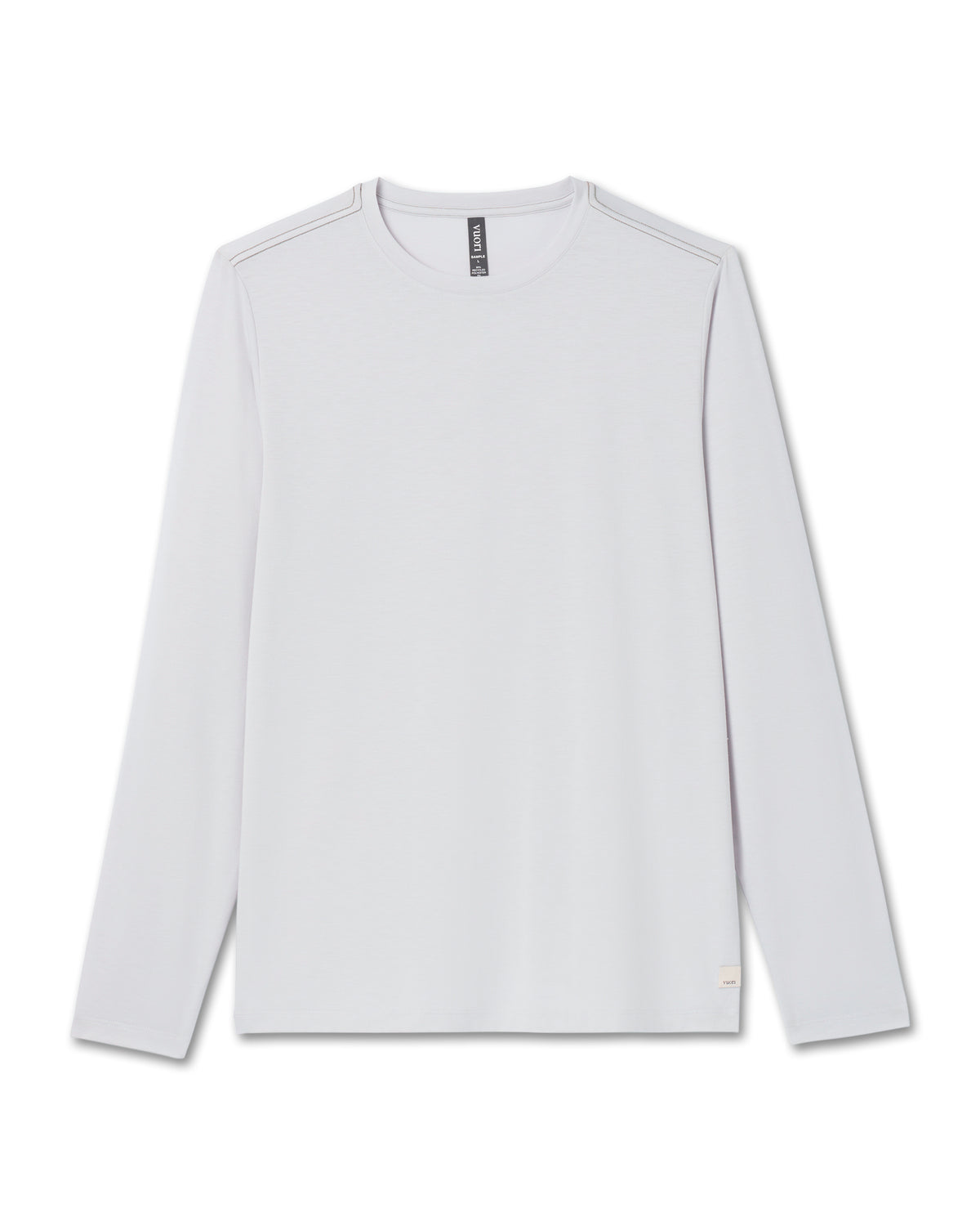 Vuori Long Sleeve Current Tech Tee Frost Grey