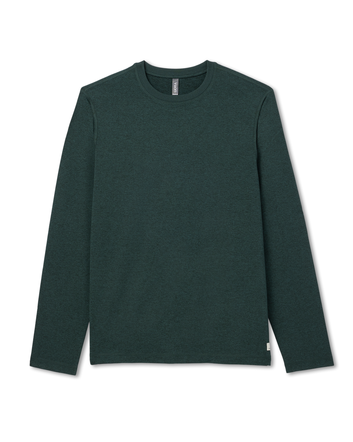 Vuori Long Sleeve Ponto Performance Tee Evergreen Heather
