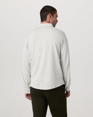 Vuori Jeffreys Overshirt Men's Winter Grey Heather Shirt