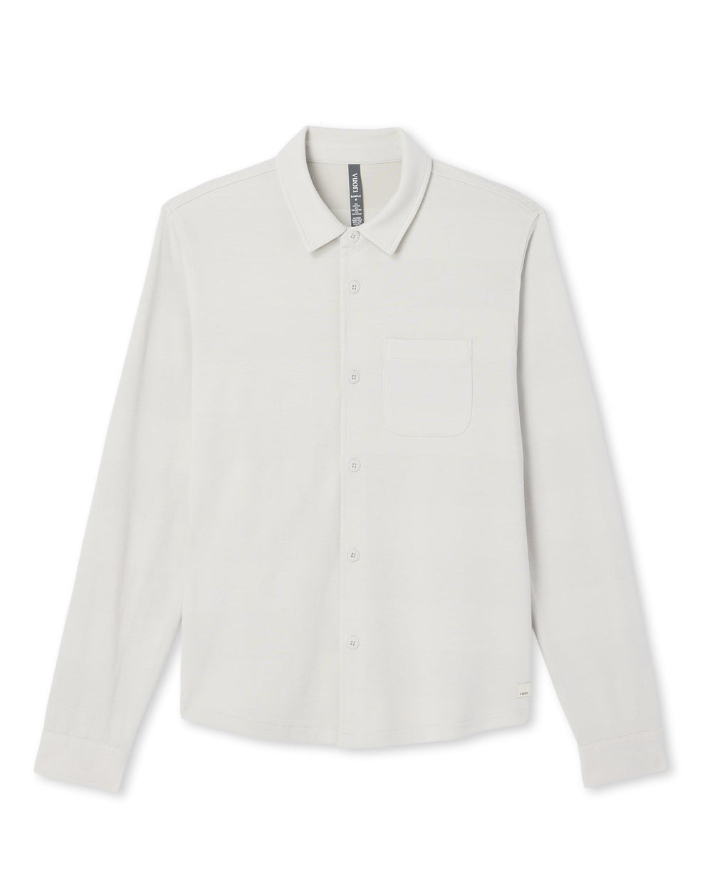 Vuori Jeffreys Overshirt Men's Winter Grey Heather Shirt