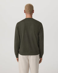 Vuori Long Sleeve Coronado Henley - Relaxed Oregano Heather