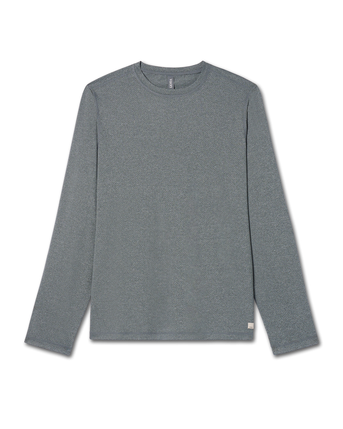 Vuori Long Sleeve Tradewind Performance Tee 2.0 Heather Grey