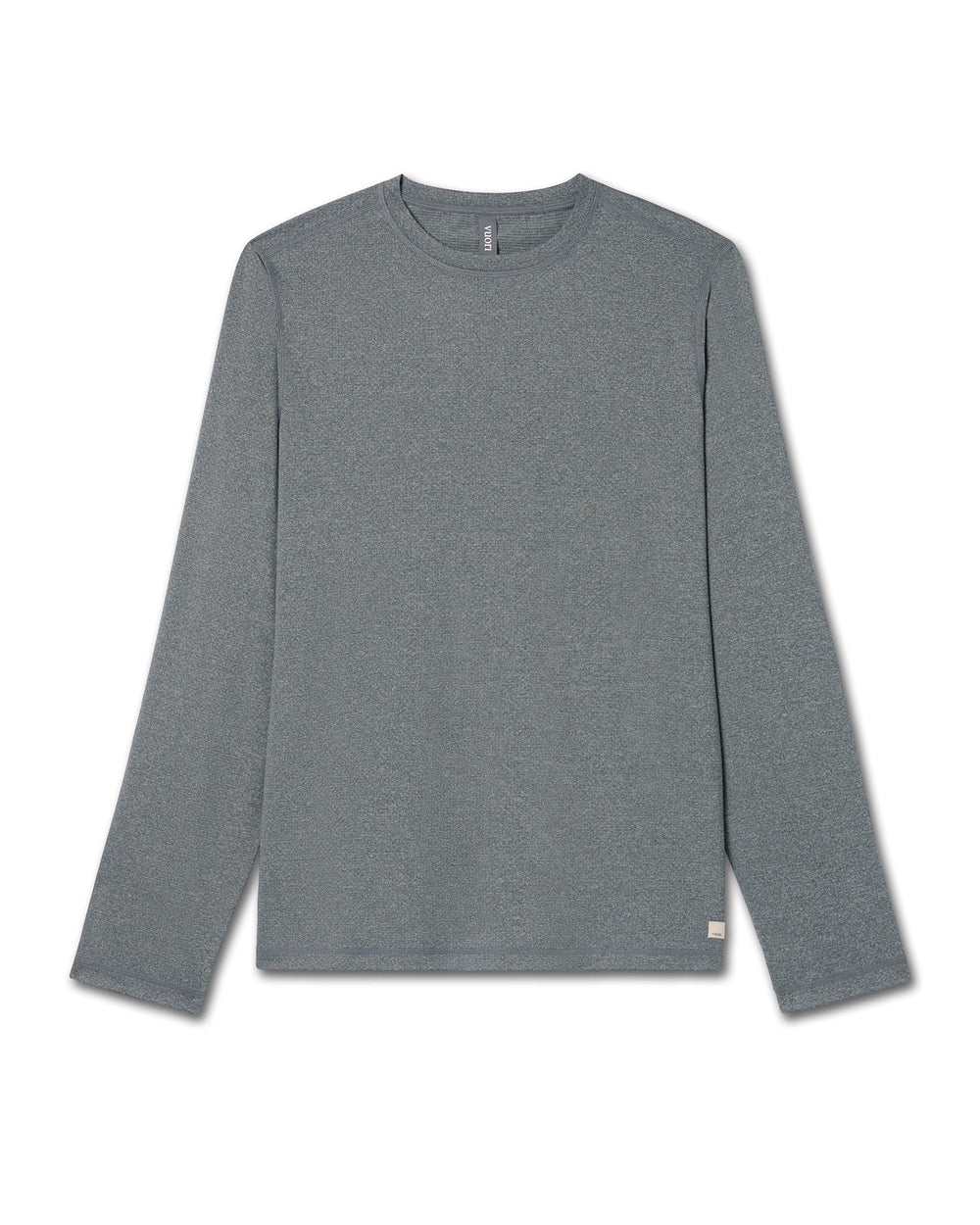 Vuori Long Sleeve Tradewind Performance Tee 2.0 Heather Grey