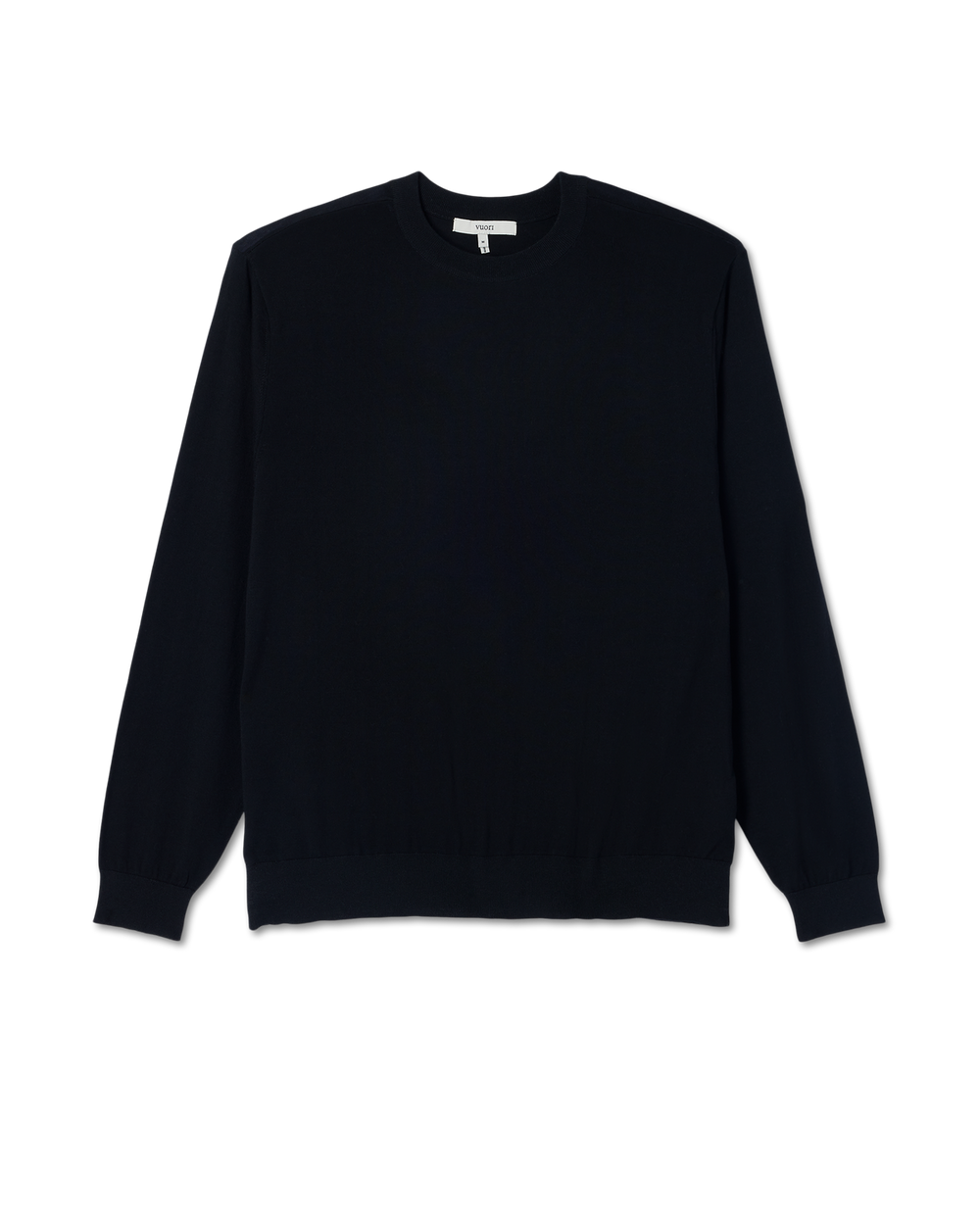 Vuori Merino Fine Gauge Wool Sweater Men's Black Sweater