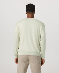 Vuori Men's Merino Fine Gauge Wool Sweater Sandalwood