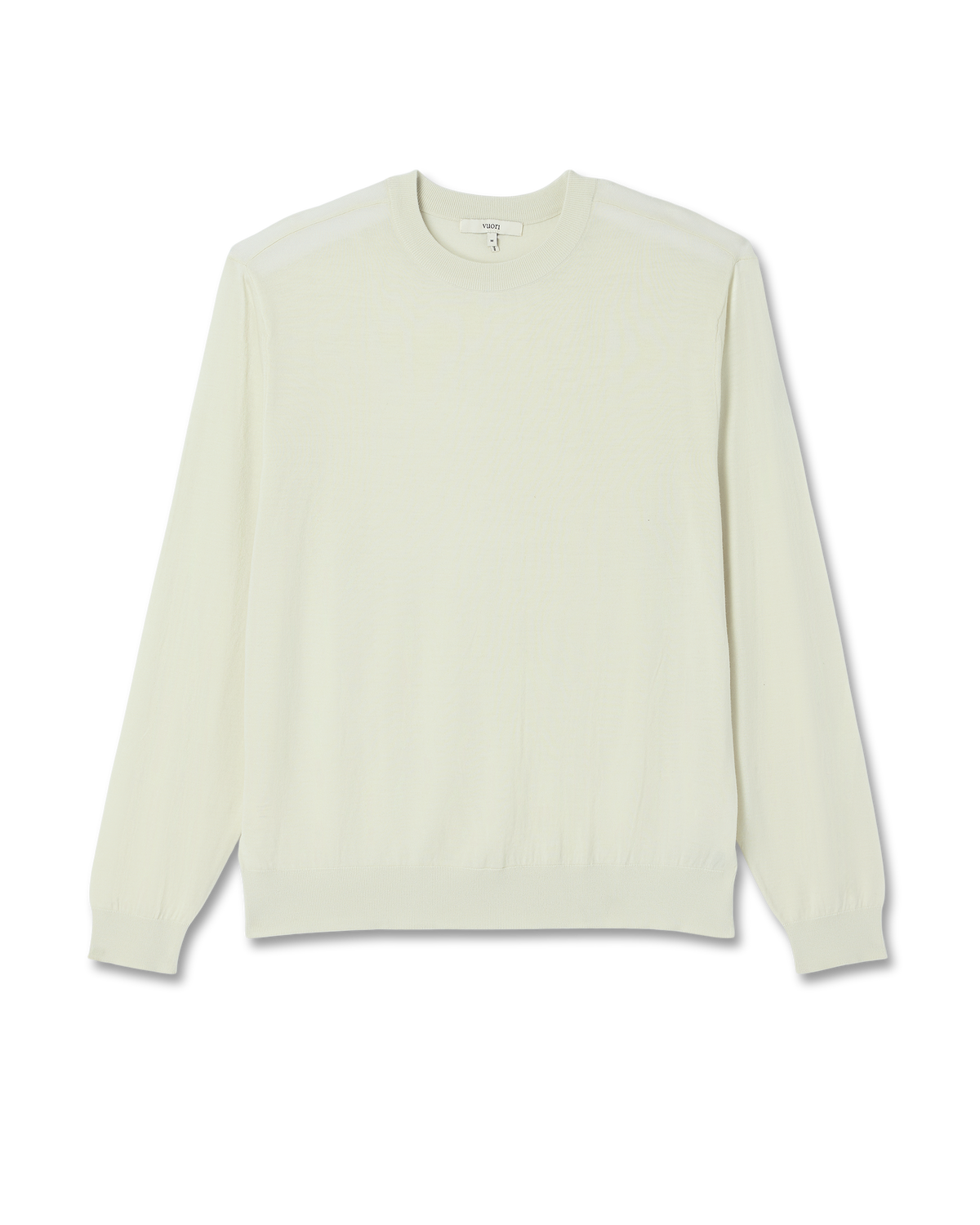 Vuori Men's Merino Fine Gauge Wool Sweater Sandalwood