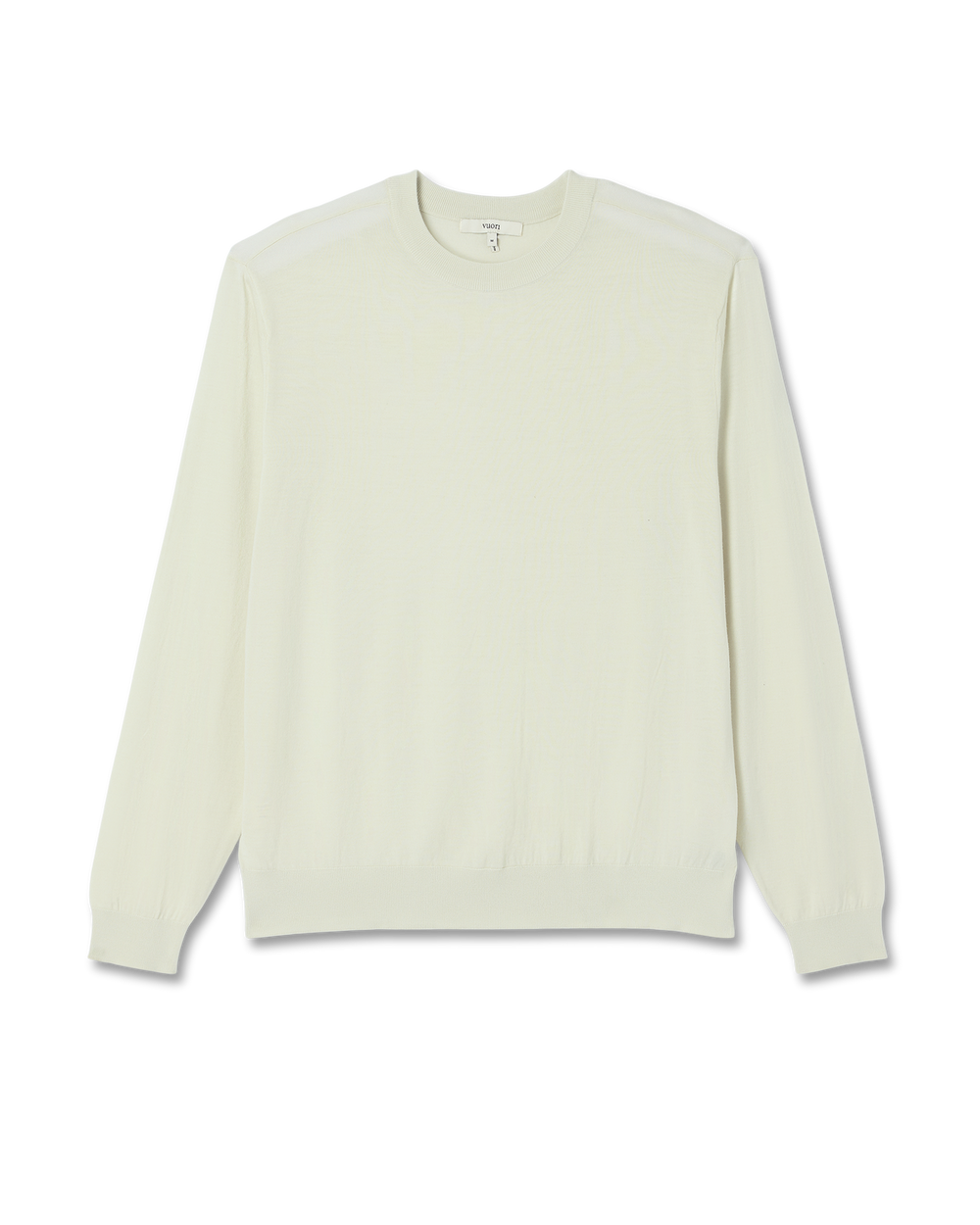 Vuori Men's Merino Fine Gauge Wool Sweater Sandalwood