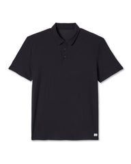 Vuori Strato Tech Polo Men's Black Polo Shirt