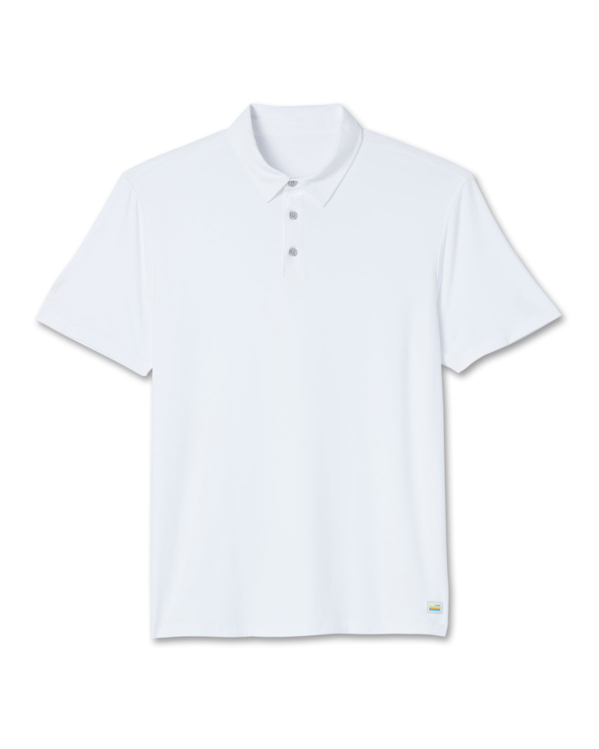 Vuori Strato Tech Polo Men's White Athletic Polo