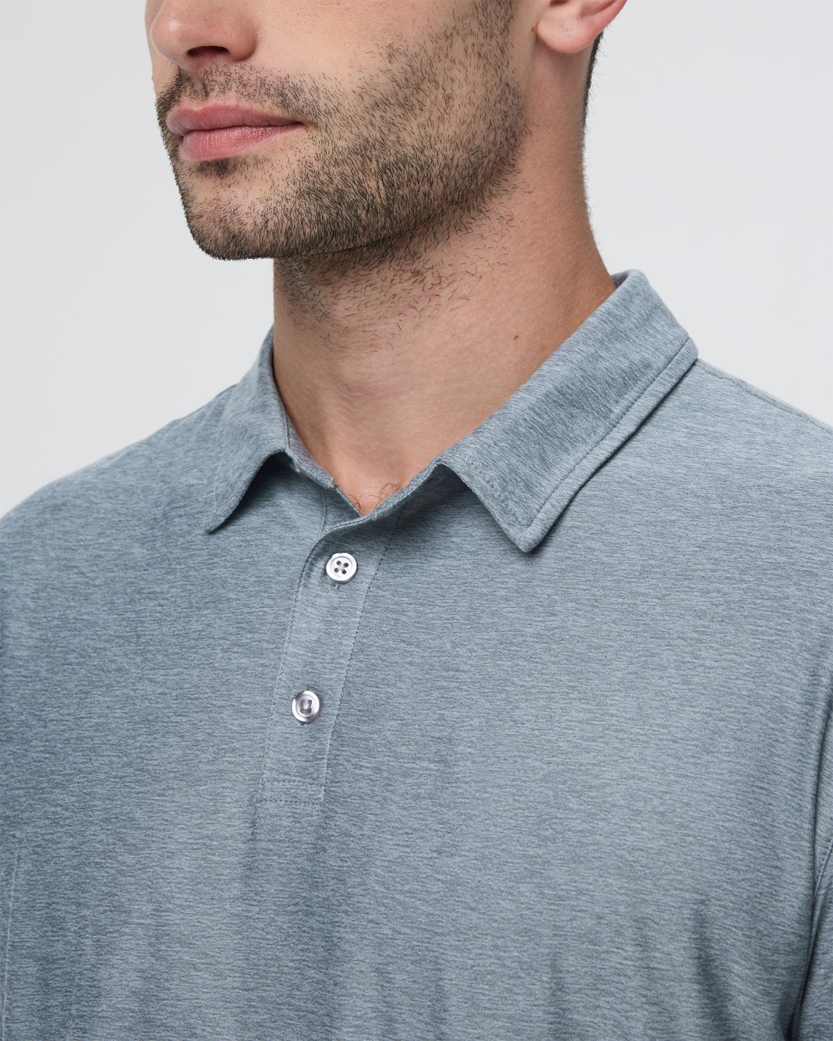 Vuori Strato Tech Polo Men's Mist Heather Polo