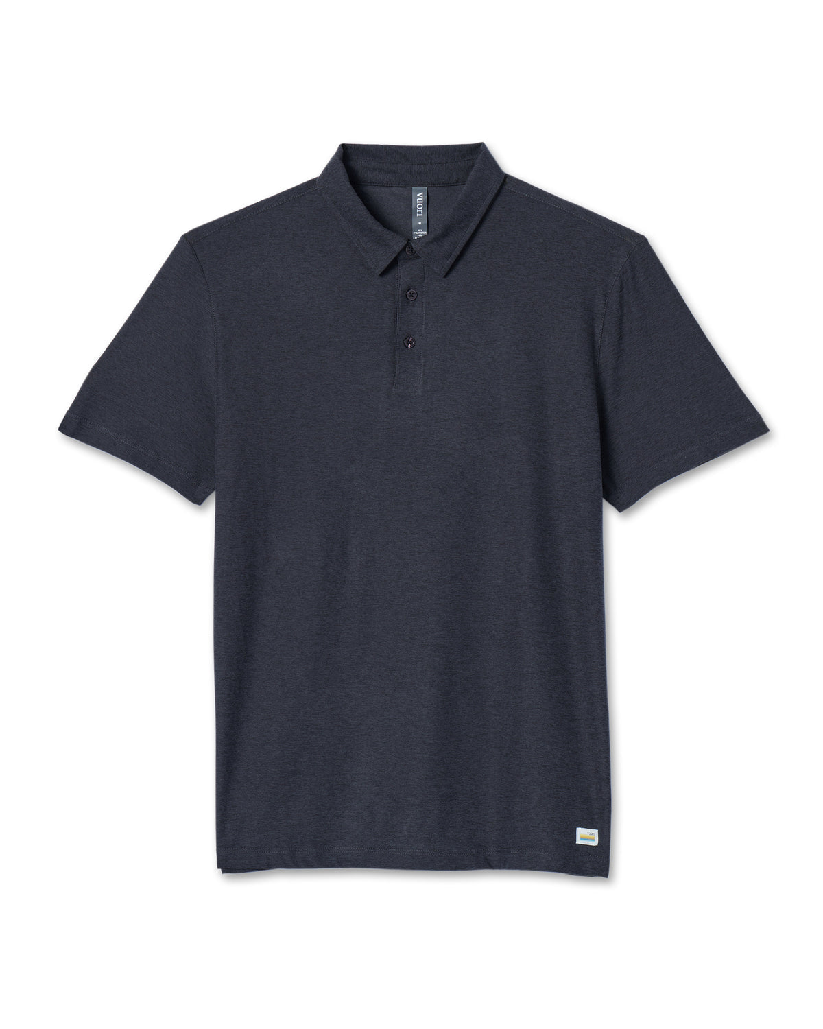 Vuori Strato Tech Polo Men's Charcoal Tech Polo Shirt