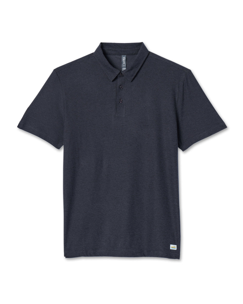Vuori Strato Tech Polo Men's Charcoal Tech Polo Shirt