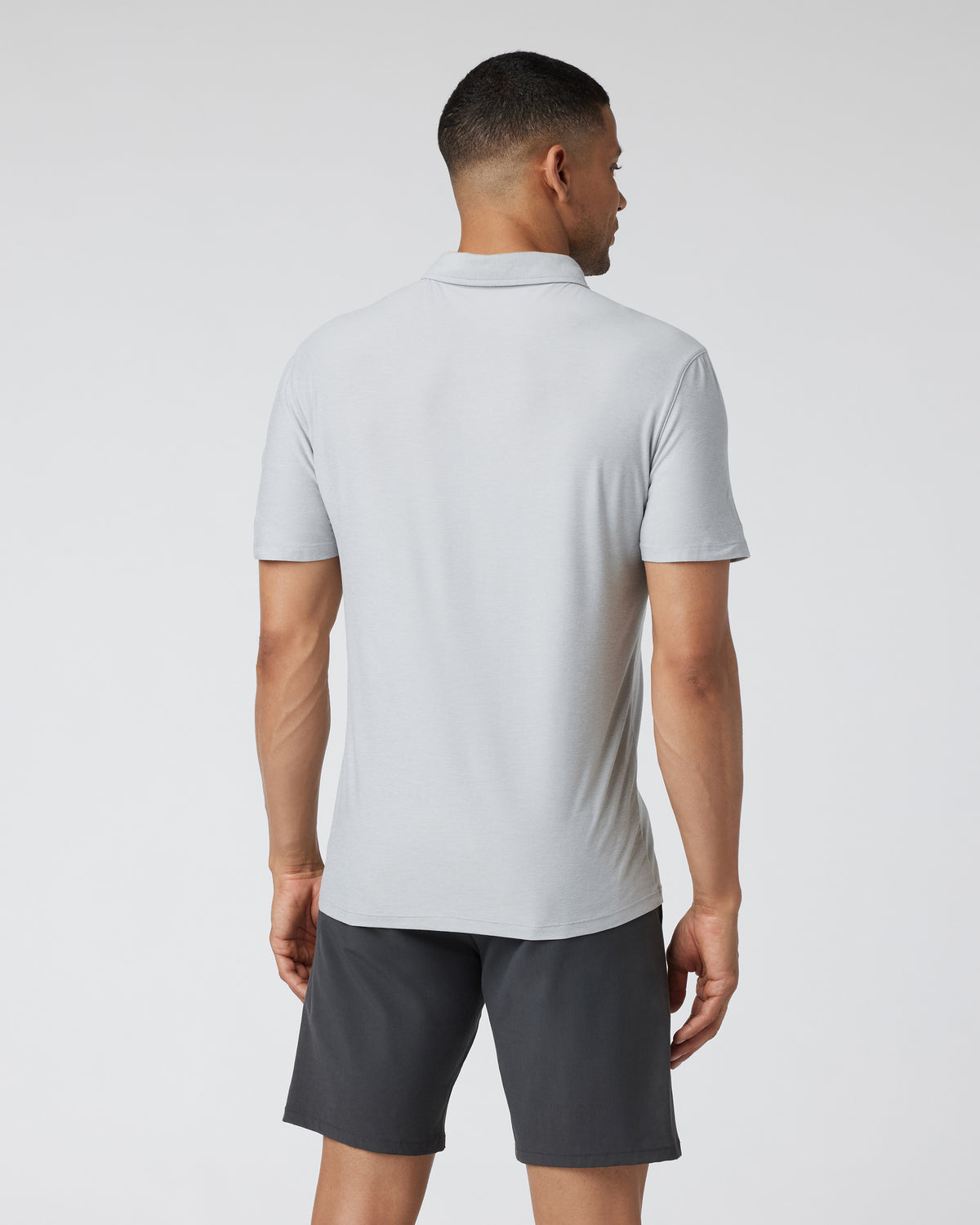Vuori Strato Tech Polo Platinum Heather