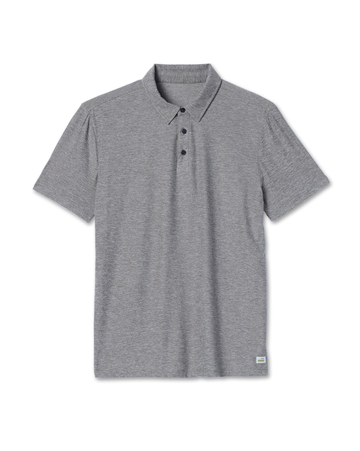 Vuori Strato Tech Polo Men's Heather Grey Polo Shirt