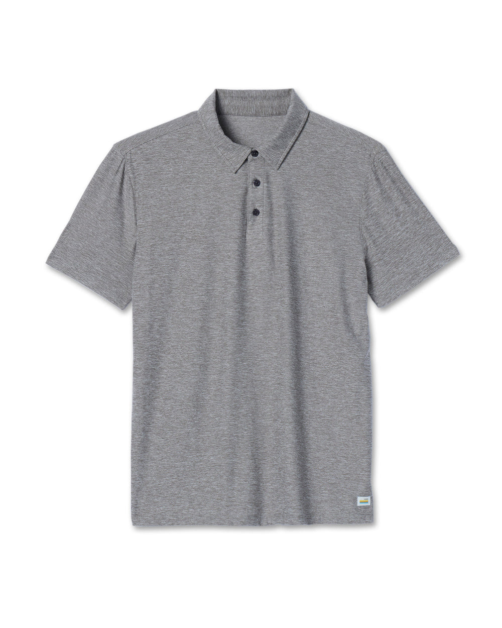 Vuori Strato Tech Polo Men's Heather Grey Polo Shirt