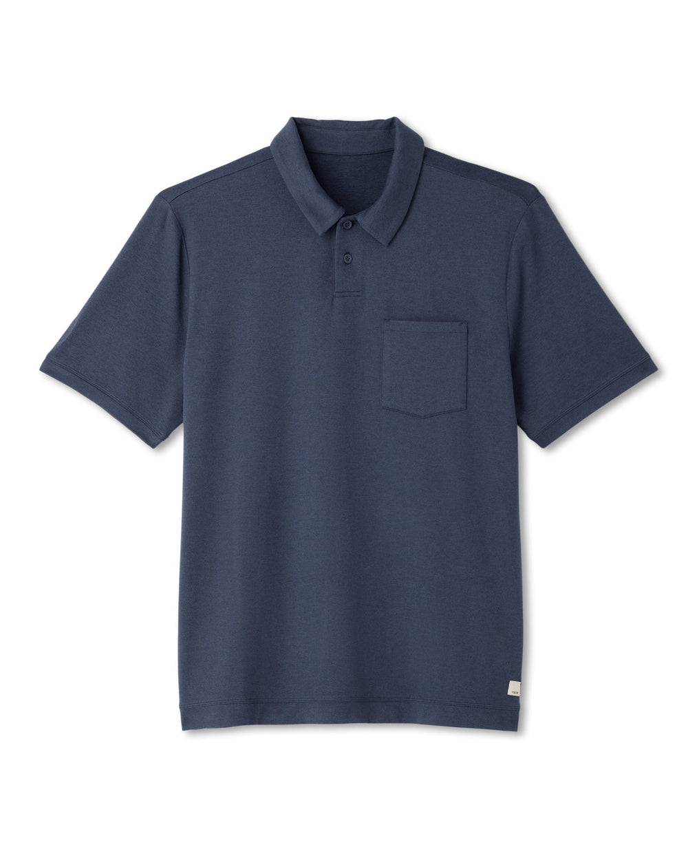 Vuori Short Sleeve Ponto Performance Polo Azure Heather