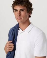 Vuori Men's Short Sleeve Ponto Performance Polo White