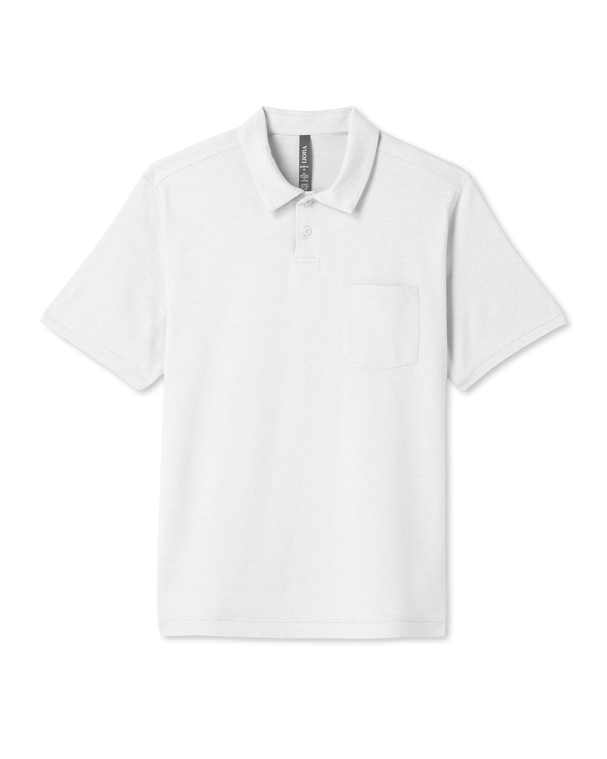 Vuori Men's Short Sleeve Ponto Performance Polo White
