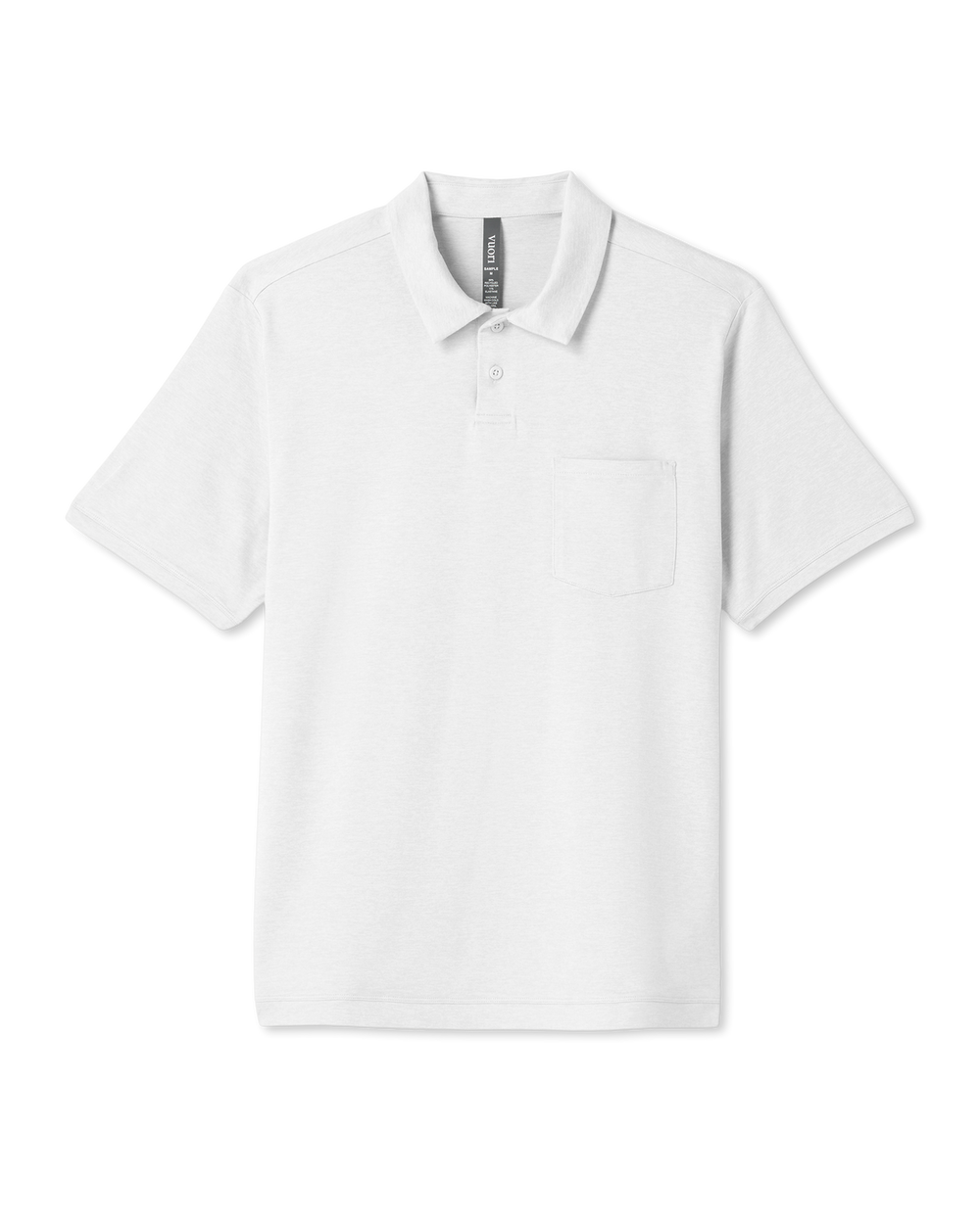 Vuori Men's Short Sleeve Ponto Performance Polo White