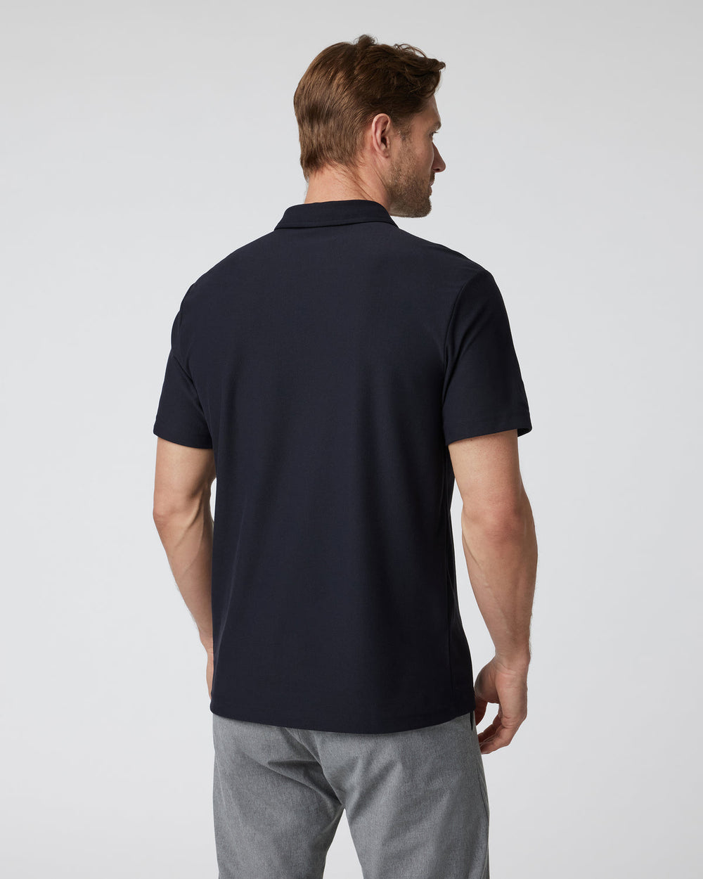 Vuori Ace Polo Men's Black Polo Clothing