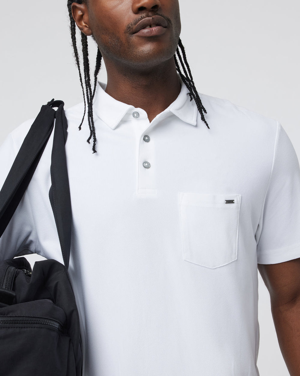 Vuori Ace Polo Men's White Polo Shirt