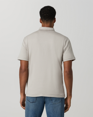 Vuori Short Sleeve Ponto Performance Polo Dark Salt Heather