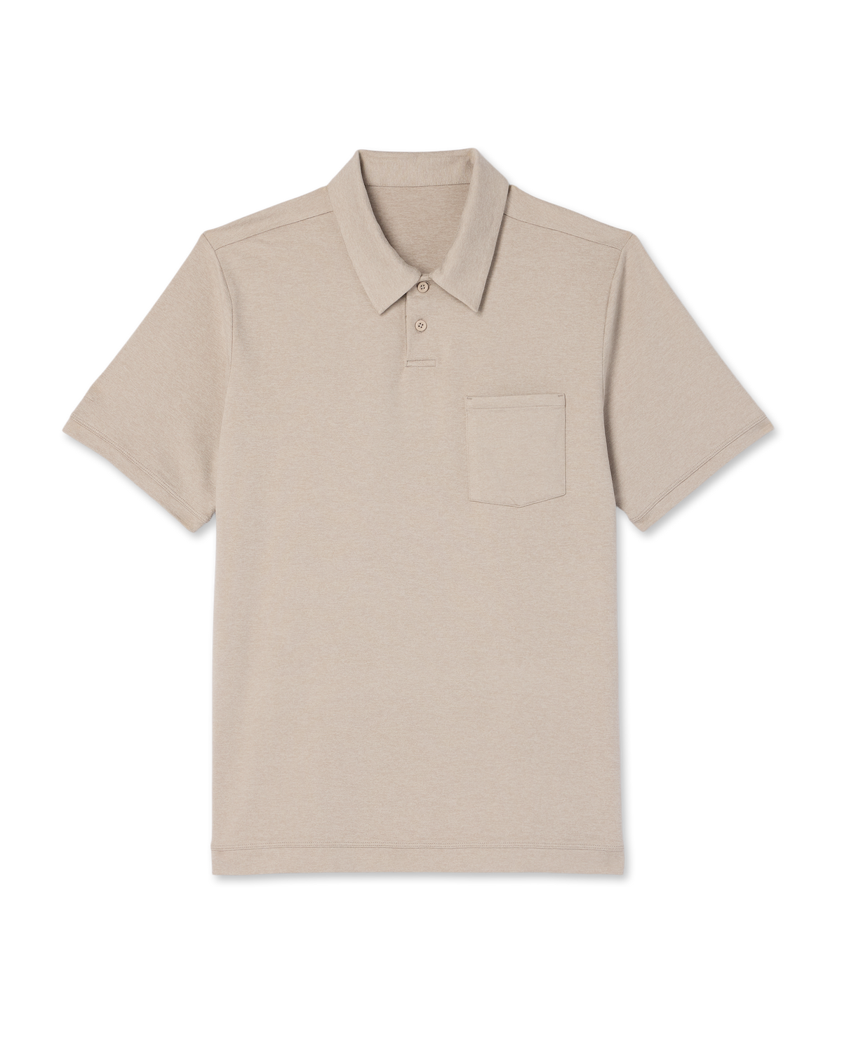 Vuori Short Sleeve Ponto Performance Polo Dark Salt Heather