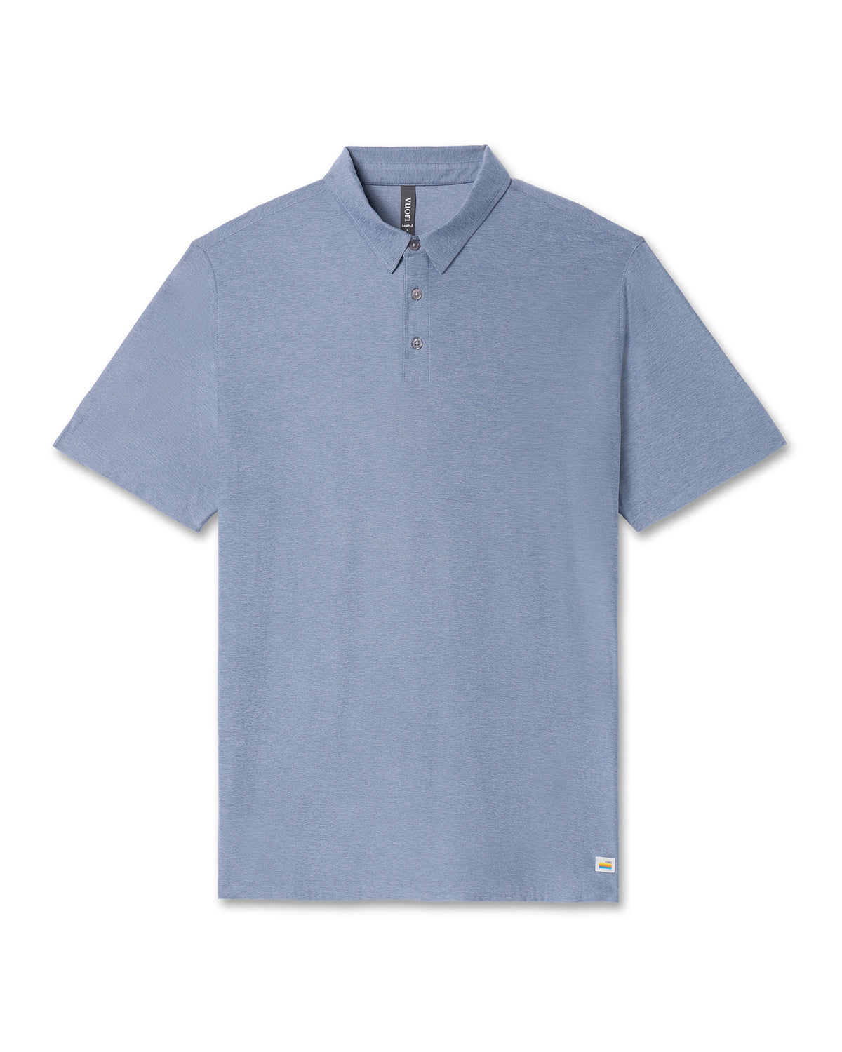 Vuori Strato Tech Polo Men's Chambray Heather Polo