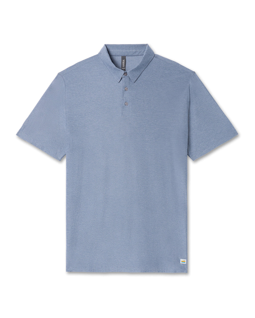 Vuori Strato Tech Polo Men's Chambray Heather Polo