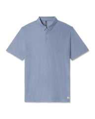 Vuori Strato Tech Polo Men's Chambray Heather Polo