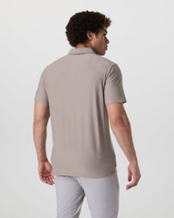 Vuori Strato Tech Polo Men's Mocha Heather Polo