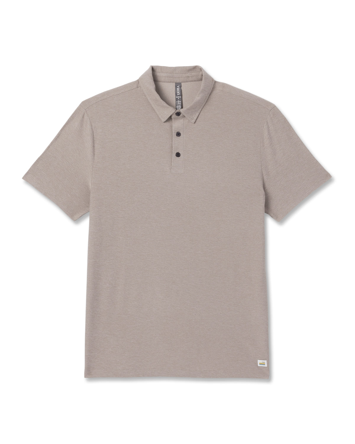 Vuori Strato Tech Polo Men's Mocha Heather Polo