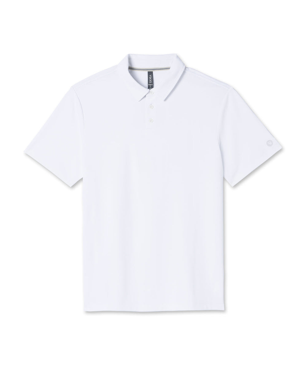 Vuori Gamepoint Polo Men's White Tennis Shirt