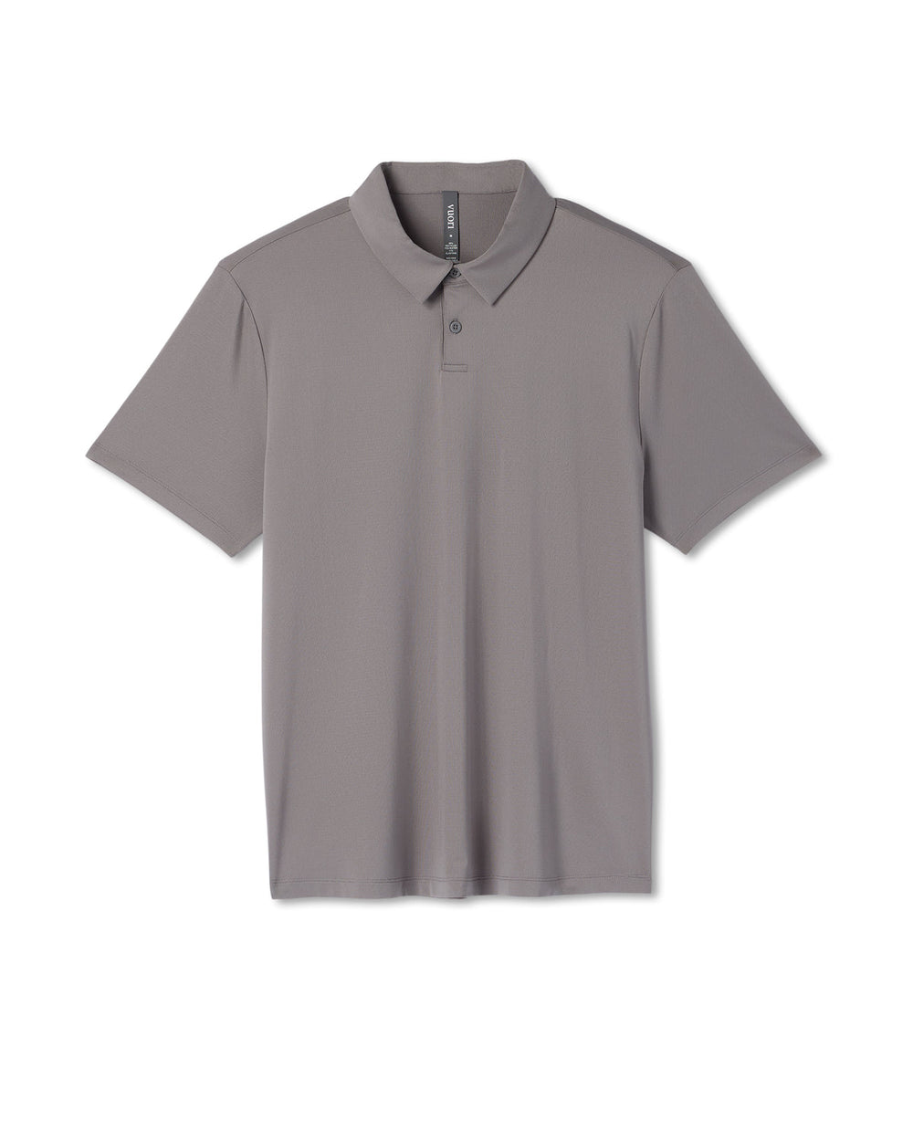 Vuori Short Sleeve Viewpoint Polo 2.0 Men's Cavern Grey Shirt